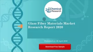 Glass Fiber Materials Market Research Report 2020