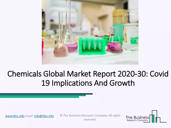 chemicals global market report 2020 chemicals