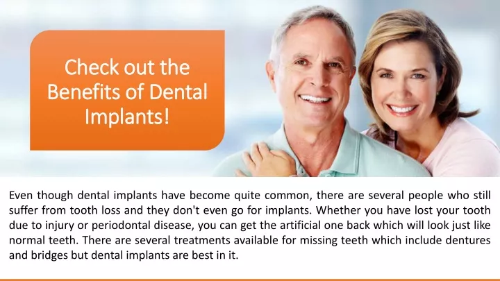 check out the benefits of dental implants