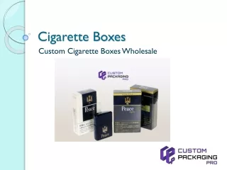 cigarette boxes
