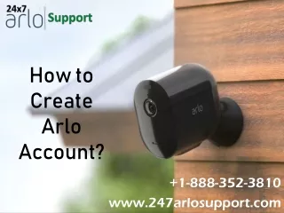 How to Create Arlo Account?  18883523810 | Arlo Netegar Login