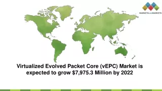 virtualized evolved packet core vepc market