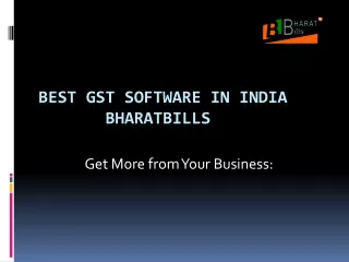 Best GST Software in India