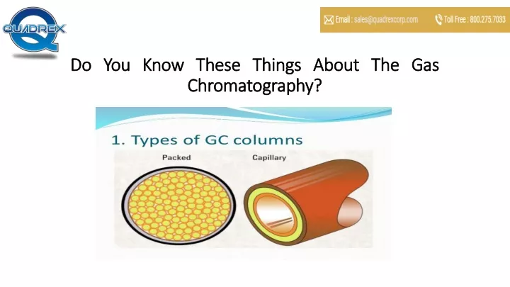 do you know these things about the gas chromatography