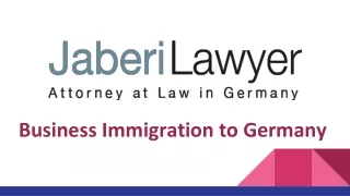 Business Immigration to Germany