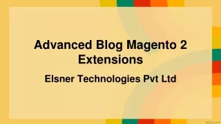 advanced blog magento 2 extensions