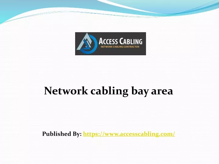 network cabling bay area published by https