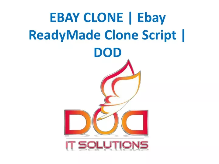 ebay clone ebay readymade clone script dod