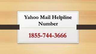 yahoo mail helpline number