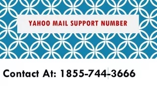 PPT - Resolve the Common Yahoo Mail problems with Yahoo Tech Support ...