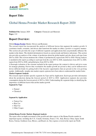 report title