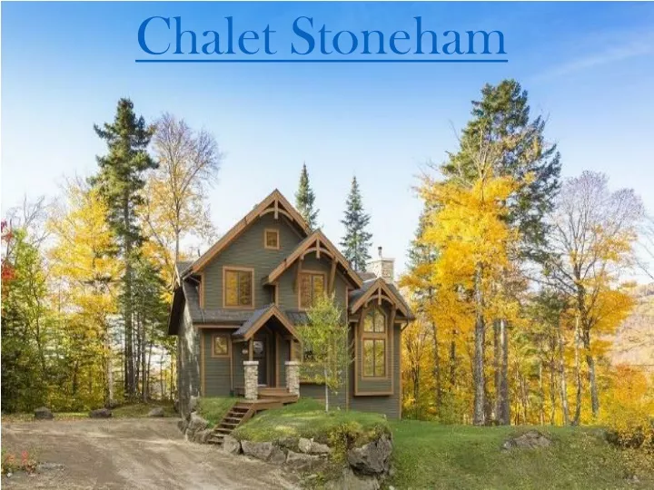 chalet stoneham