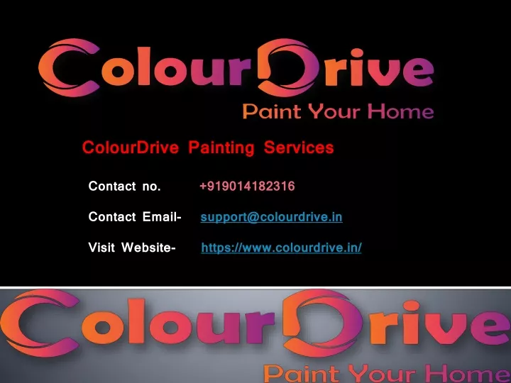 colourdrive painting services contact