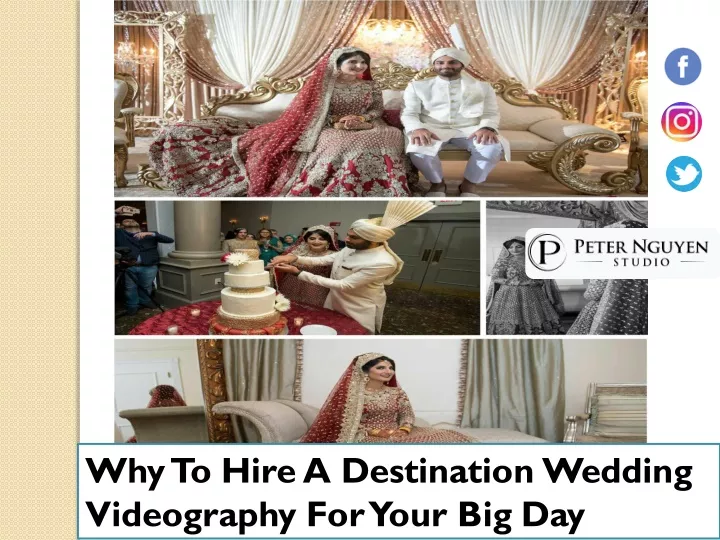 why to hire a destination wedding videography