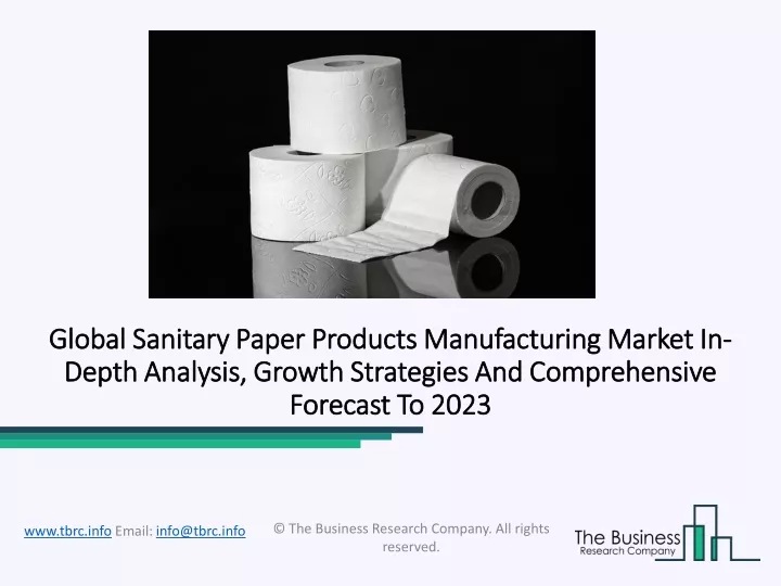 global sanitary paper products manufacturing
