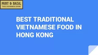 BEST TRADITIONAL VIETNAMESE FOOD IN HONG KONG