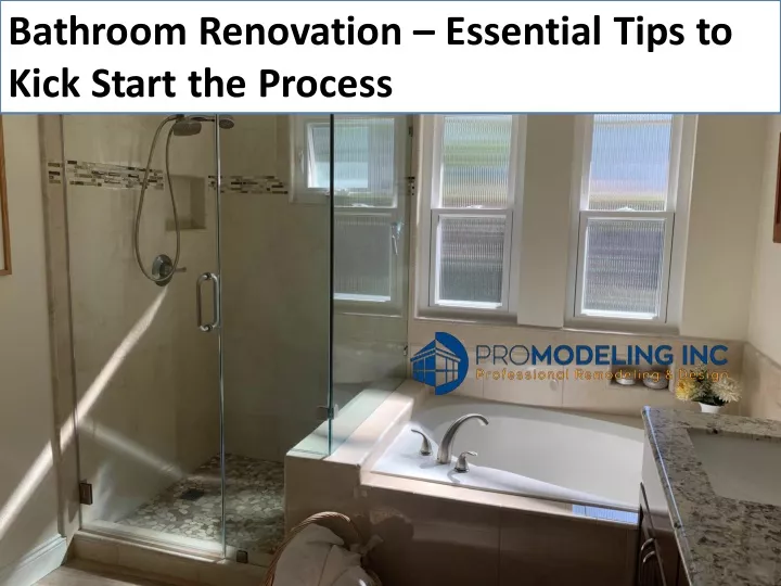 bathroom renovation essential tips to kick start