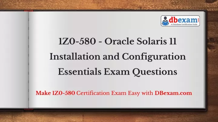 1z0 580 oracle solaris 11