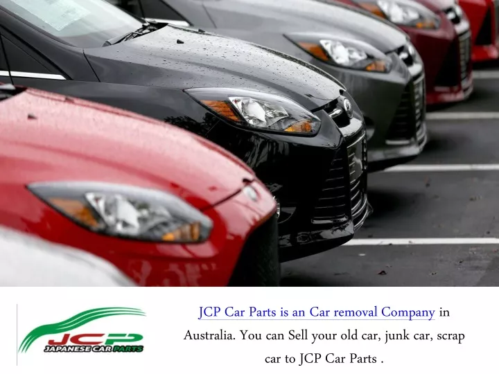 jcp car parts is an car removal company