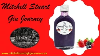 Get Complete Mitchell Stuart Gin Journey