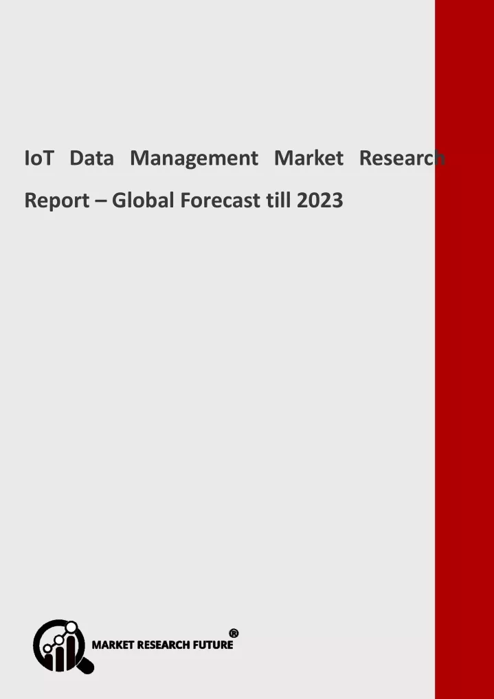 iot data management market research report global