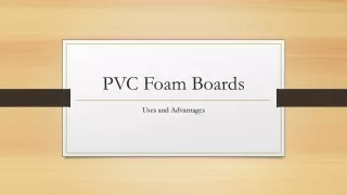 pvc foam boards