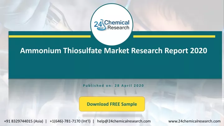 ammonium thiosulfate market research report 2020