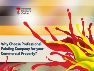 Why Choose Professional Painting Company for your Commercial Property?