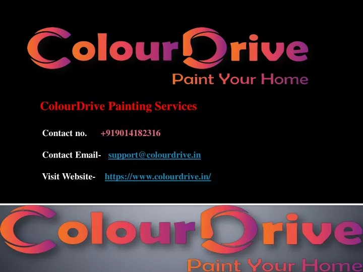colourdrive painting services