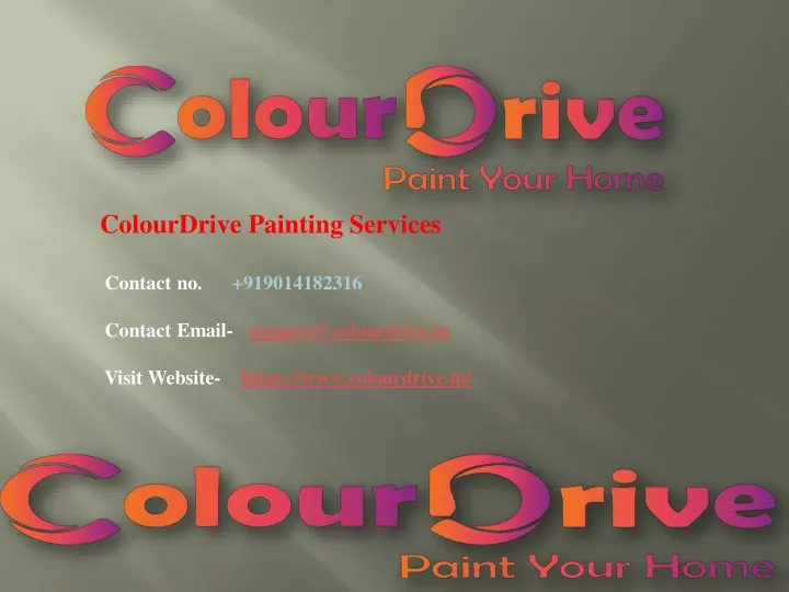 colourdrive painting services