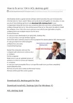 How to fix error 104 in AOL desktop gold - slide 1