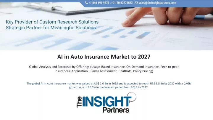 ai in auto insurance market to 2027 global