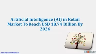 artificial intelligence ai in retail market
