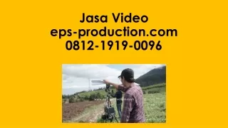 Jasa Pembuatan Video Opening Call 0812.1919.0096 | Jasa Video eps-production