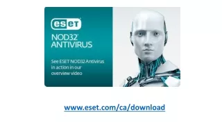www eset com ca download