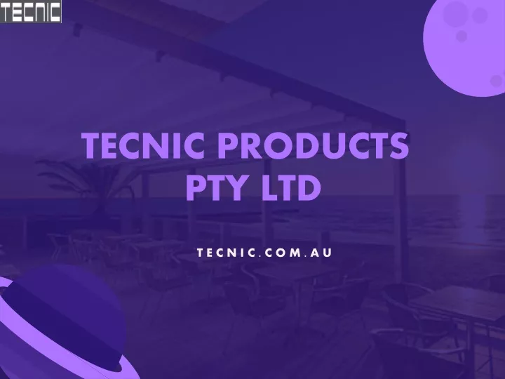 tecnic products pty ltd