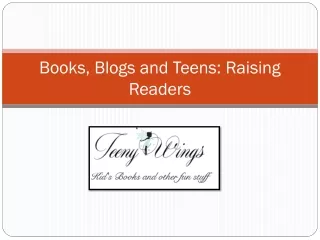 Books, Blogs and Teens