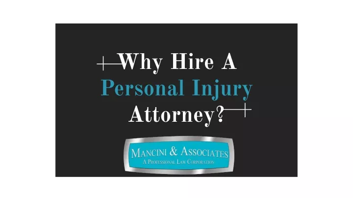 why hire a personal injury attorney