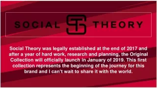 social theory was legally established