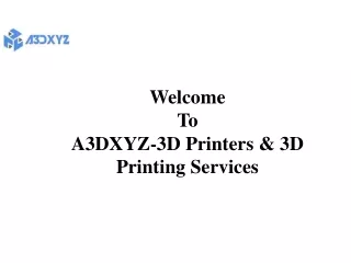 3d printing companies in Chennai