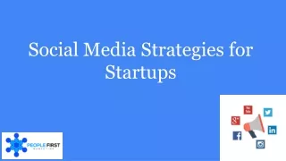 Social Media Strategies for Startups - People First Marketing