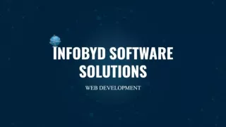 Infobyd|Web development company India|Graphic designer provider