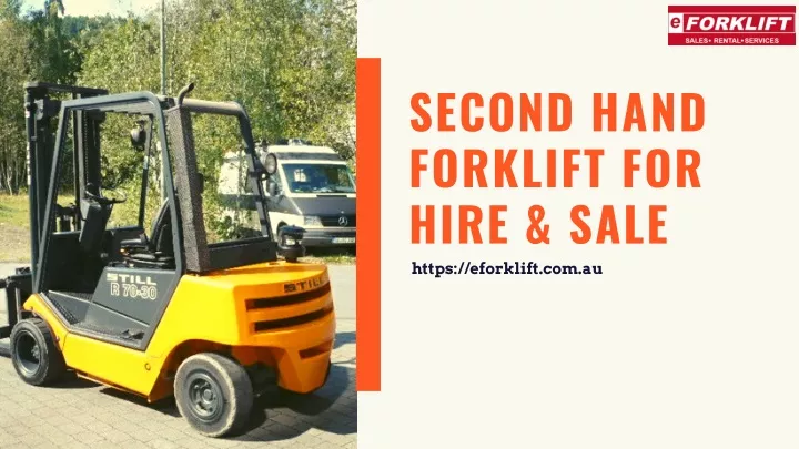 second hand forklift for hire sale https