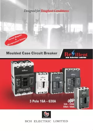 Moulded Case Circuit Breaker - BCH Electric Limited