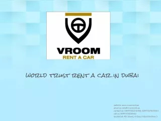 Rent A Car in Dubai