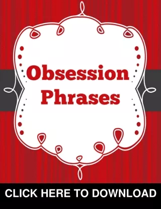 Obsession Phrases PDF, eBook by Kelsey Diamond