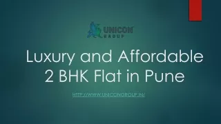 luxury and affordable 2 bhk flat in pune