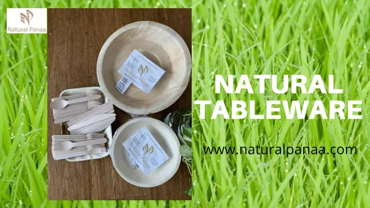 natural tableware