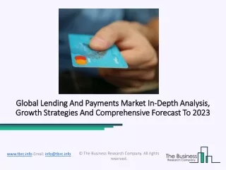 global lending and payments market global lending