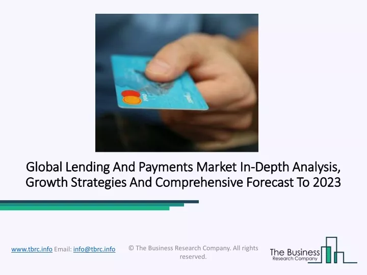 global lending and payments market global lending
